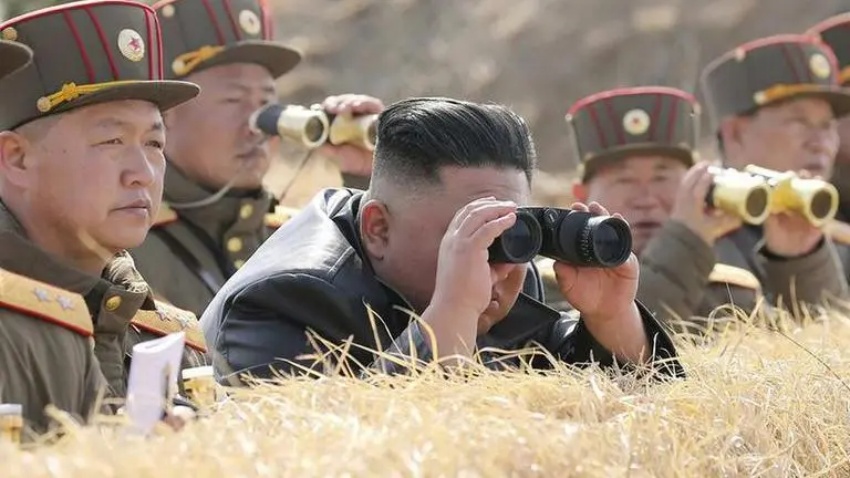 North Korea fires missiles during military exercise