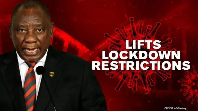South African President lifts coronavirus lockdown restrictions as cases drop South African