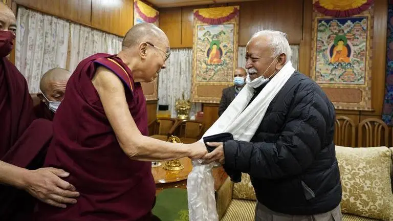 Dalai Lama slams China in talks with RSS chief Mohan Bhagwat; 'Expansionism must stop' Dalai Lama
