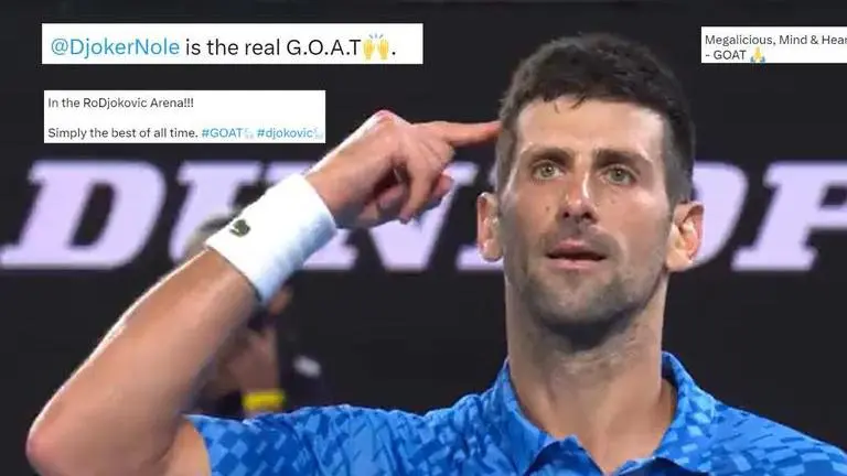 'Best of all time, The real GOAT': Twitter erupts as Novak Djokovic wins Australian Open Australian Open
