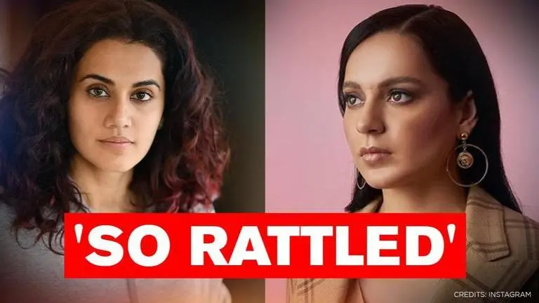 'You yourself said I am not an A-lister': Kangana Ranaut's message to Taapsee Pannu Kangana Ranaut