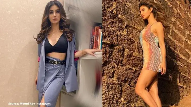 Mouni Roy brings out the 'Naagin' in her as she poses in sunset in these throwback pics Mouni Roy