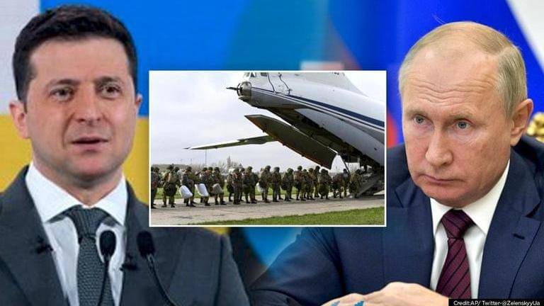 Ukraine president says russia pullback eased tensions; putin 'invites' him  to moscow
