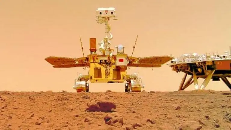 Zhurong rover finds evidence of landscape on Mars earlier weathered by water: Report Mars