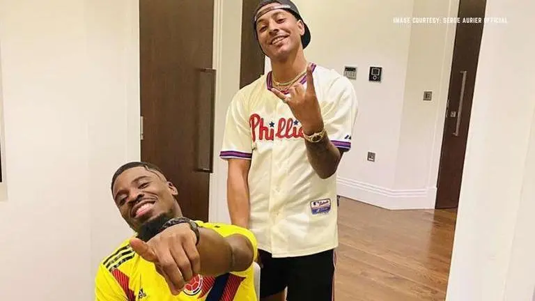 Tottenham's Serge Aurier breaks social distancing rules again as he shows off new haircut Tottenham