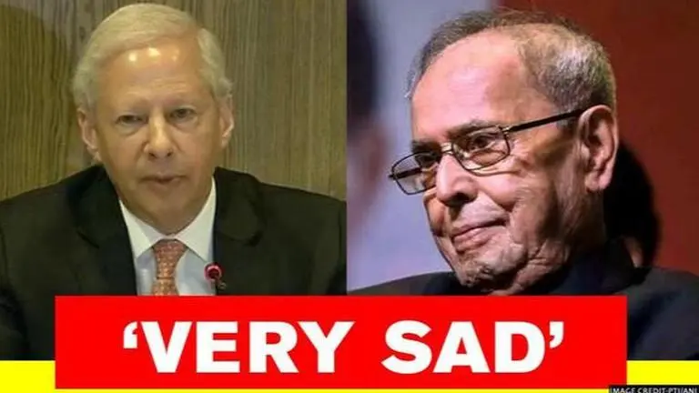 US envoy pays tribute to former Indian President Pranab Mukherjee Pranab Mukherjee