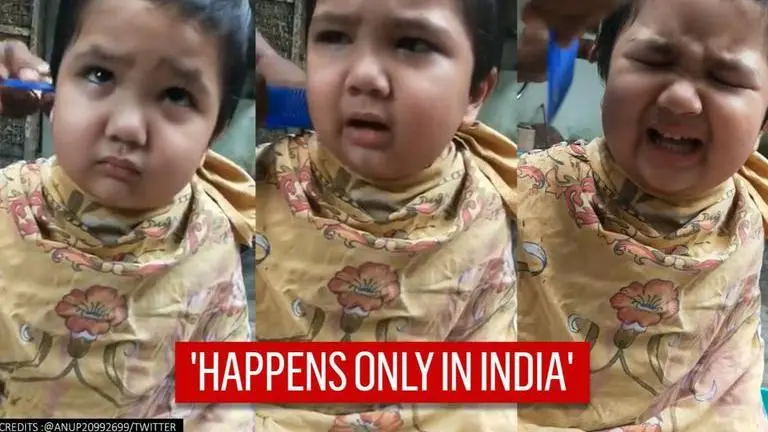 Video: Little boy refusing to get haircut leaves people in splits, netizens in awe Little boy