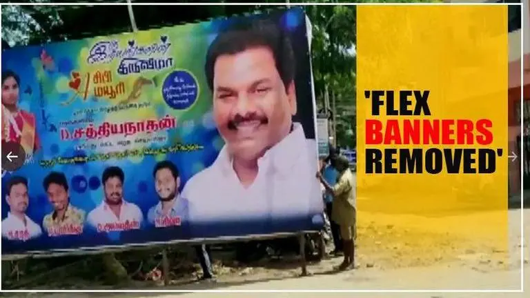 FIR filed, banners removed; 2 days after techie's death in Chennai Banner