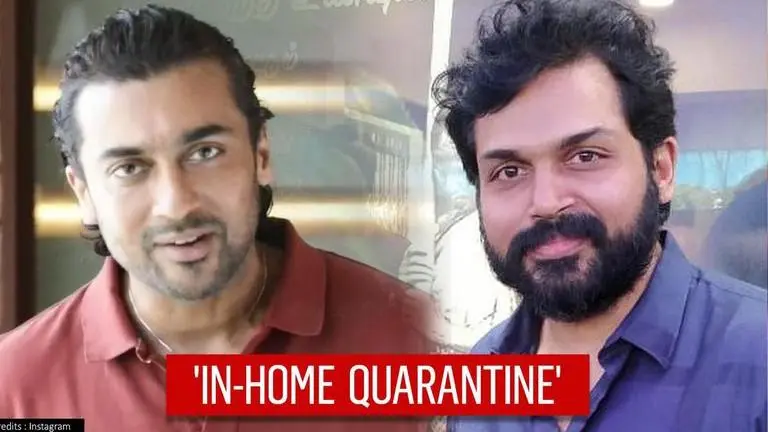 Suriya's brother Karthi shares actor's health update, says 'Anna is back home and safe' Suriya's brother Karthi shares actor's health update, says 'Anna is back home and safe'