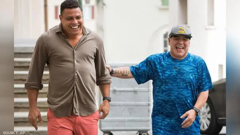 Brazil great Ronaldo reveals why Diego Maradona always wore two watches Brazil