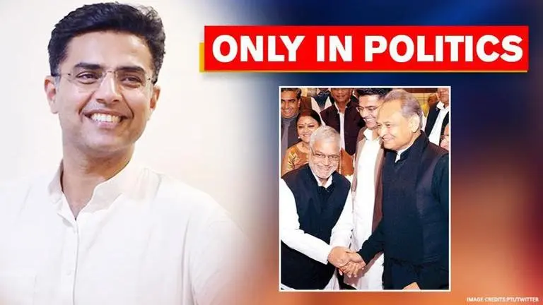 Amid their court battle, Sachin Pilot wishes Rajasthan Speaker CP Joshi on his birthday Sachin Pilot