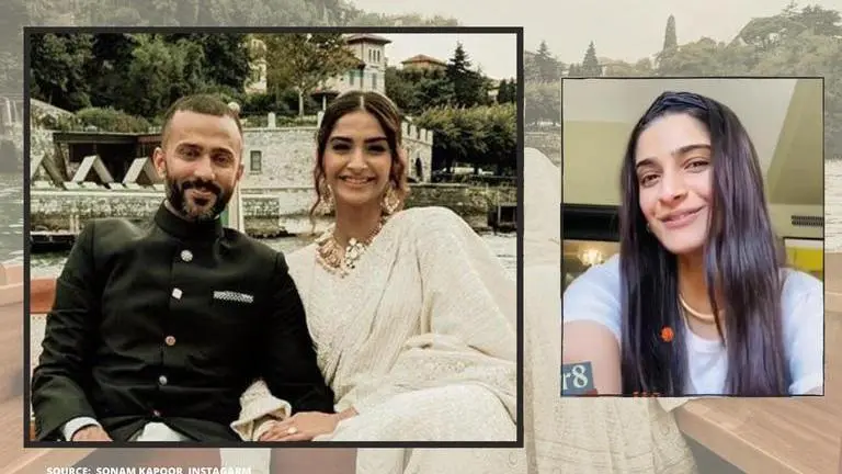 Sonam Kapoor Ahuja unveils birthday present for Anand Ahuja in latest video; watch Sonam Kapoor Ahuja