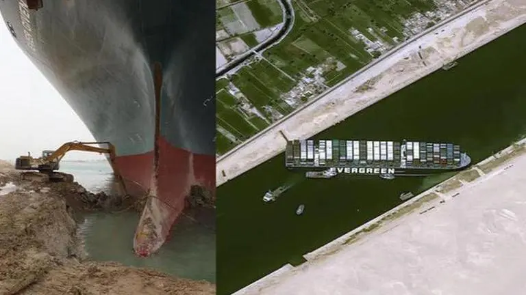 Suez Canal crisis: Egyptian authorities and owner of Ever Given ship reach settlement Suez Canal