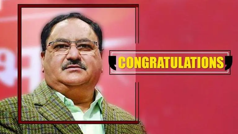 JP Nadda congratulates party workers for BJP victory in Maha, Haryana JP Nadda