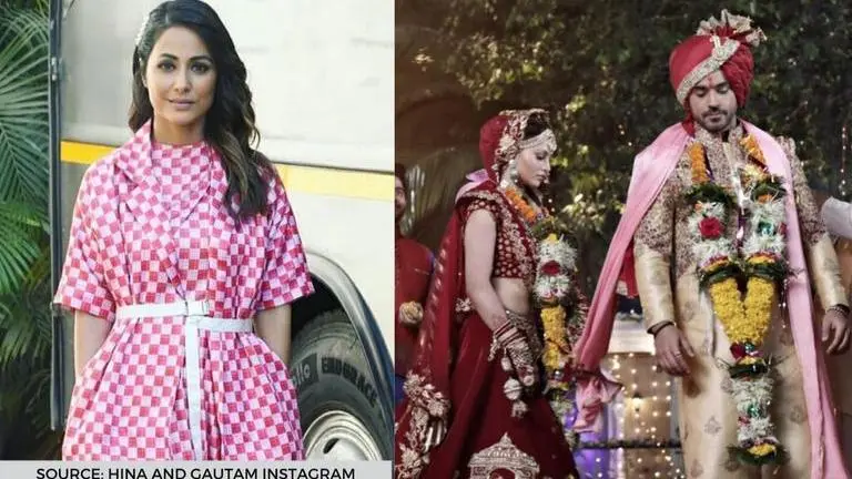 Gautam & Urvashi's wedding pic to Hina being scolded: Television news recap of the week gautam gulati & urvashi rautela