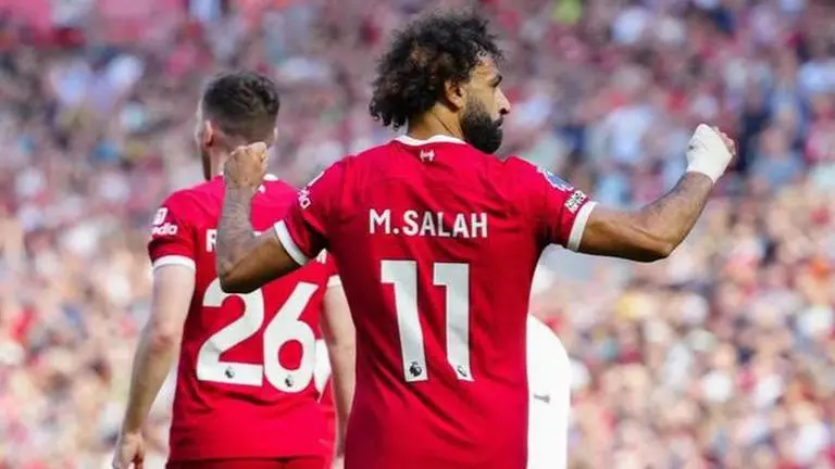 Saudi football delegation arrives in England to make final push for Liverpool's Mohd Salah Saudi football delegation arrives in England to make final push for Liverpool's Mohd Salah