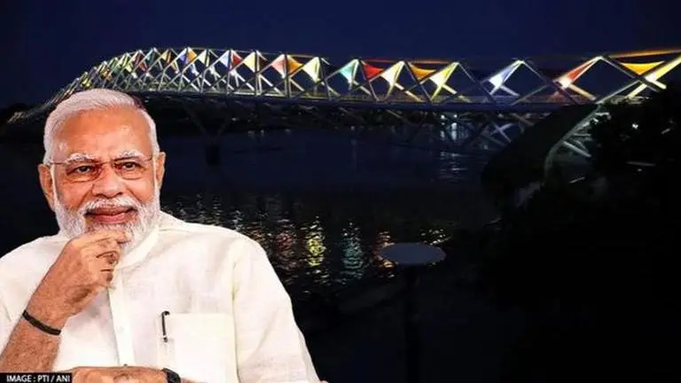 PM Modi to inaugurate Sabarmati riverfront FOB 'Atal Bridge' in Gujarat on August 27 Atal Bridge