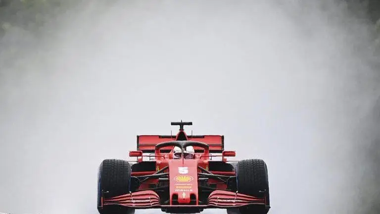 Sebastian Vettel fastest in rain-soaked 2nd practice for Hungarian GP Vettel