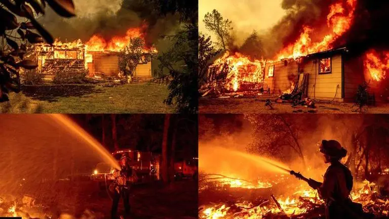 US: Huge wildfire engulfs over 6800 hectares in California; 1,663 firefighters in action US