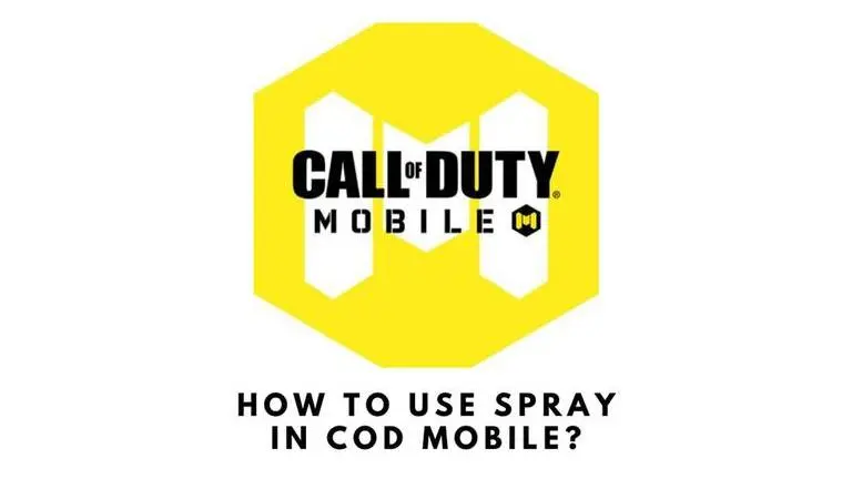 how to use spray in cod mobile
