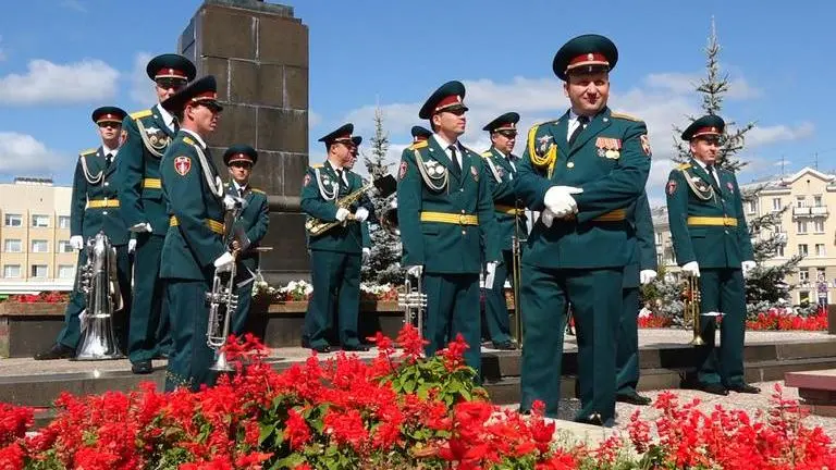 Russia military band