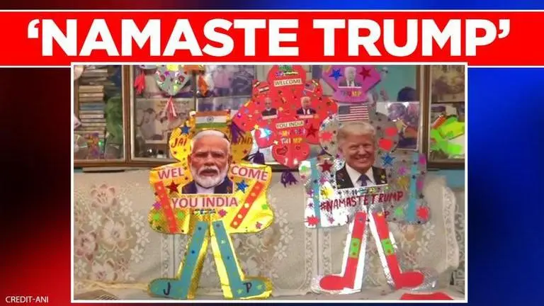 'Namaste Trump': Amritsar kite maker designs kites to welcome US President 'Namaste Trump': Amritsar kite maker designs kites with special message