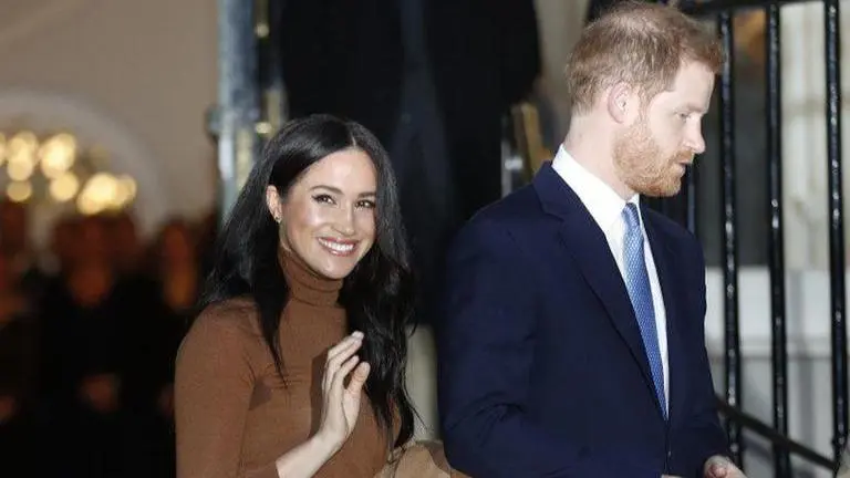 Harry and Meghan Markle in London for final royal duties