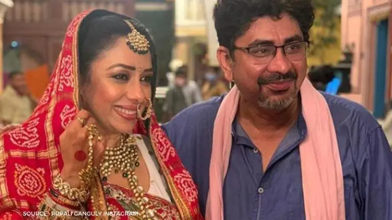 Rupali Ganguly appreciates 'men behind Anupamaa'; see her post Rupali Ganguly