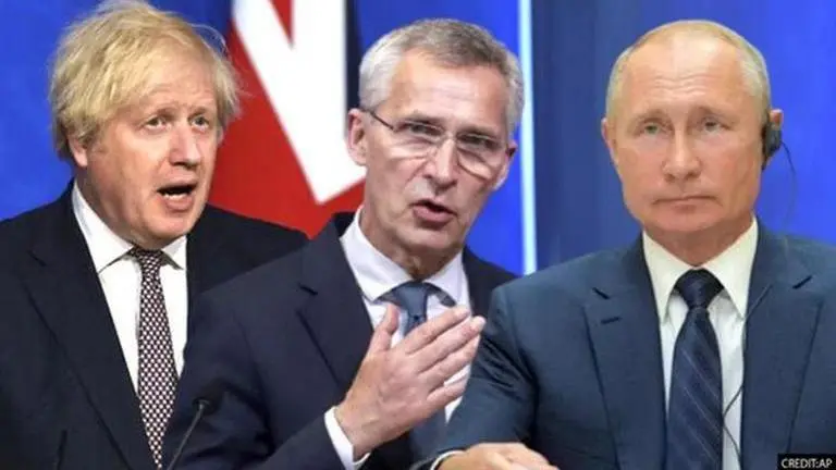 Boris Johnson & NATO chief warn Russia-Ukraine crisis at 'most dangerous moment' Boris Johnson
