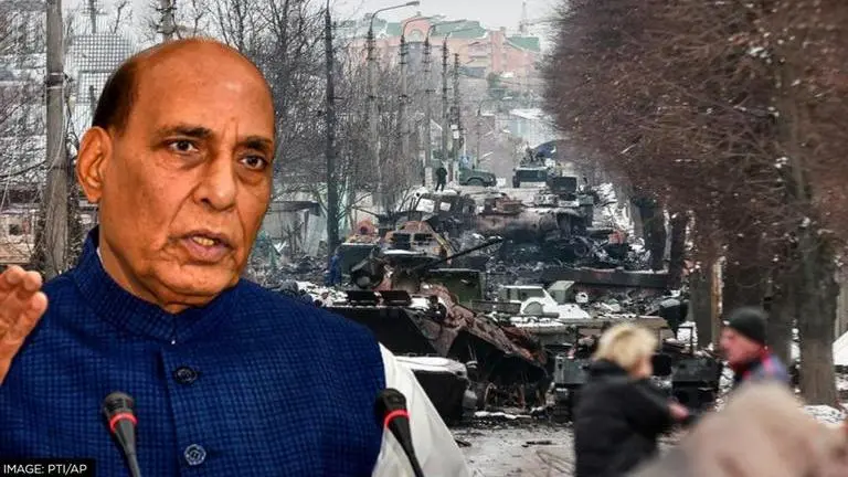 Rajnath Singh warns 'entire world will pay the price' if Russia-Ukraine war continues Rajnath Singh