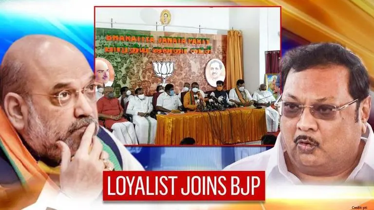MK Alagiri loyalist & ex-DMK MP joins BJP; to meet Home Minister Amit Shah later today MK Alagiri
