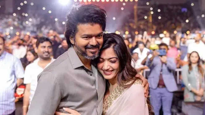 Rashmika Mandanna and Thalapathy Vijay