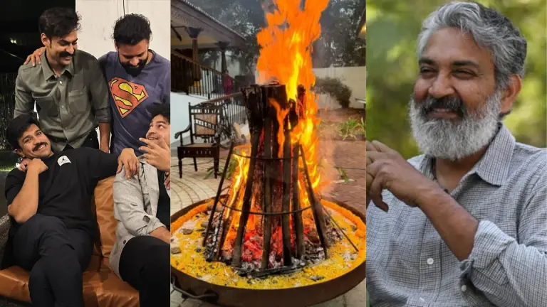 Lohri 2024: SS Rajamouli, Ram Charan-Upasana Kamineni, Varun Konidela Engage In Festive Spirit Lohri 2024