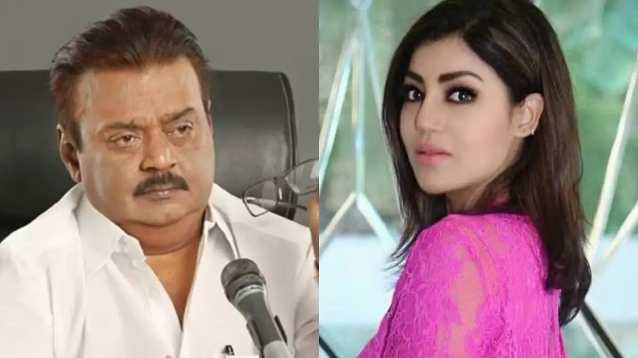 Vijayakanth death: Perarasu co-star Debina Bonnerjee mourns the loss of her 'first ever Tamil hero' Debina Bonnerjee-Vijayakanth