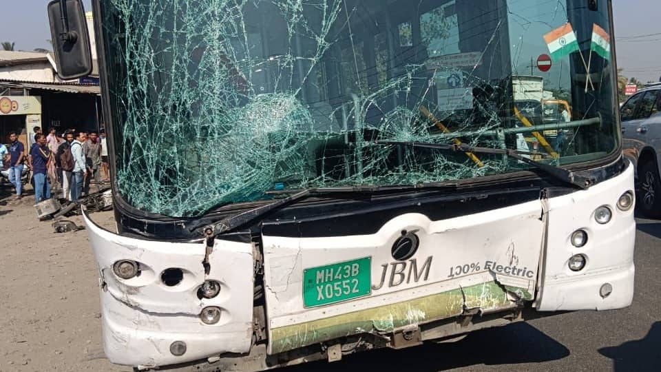 Navi Mumbai Bus Rampage Leaves 1 Dead, Another Critical in Khopta ...