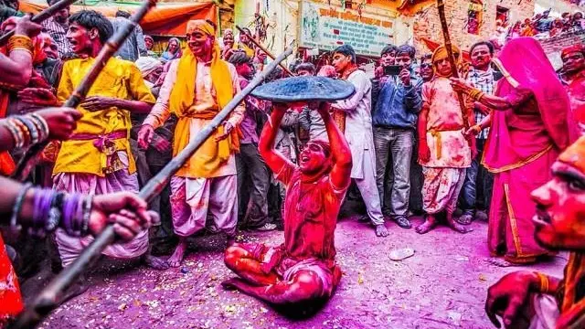 Lathmar Holi Celebrations