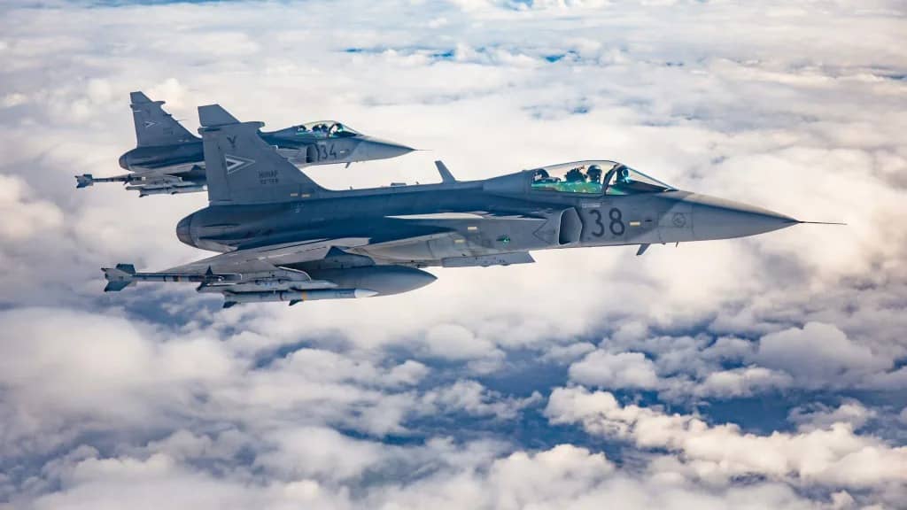 Hungary Buys 4 More Gripen C Fighters from SAAB to Safeguard National ...