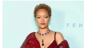 Rihanna's Desi Glam: Manish Malhotra Choker Meets Sabyasachi Necklace Rihanna file photo