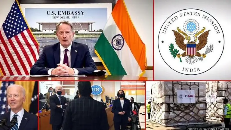 US envoy Daniel Smith says America stands with India, pledges support amid COVID-19 crisis Image credits: @USAndIndia/Twitter