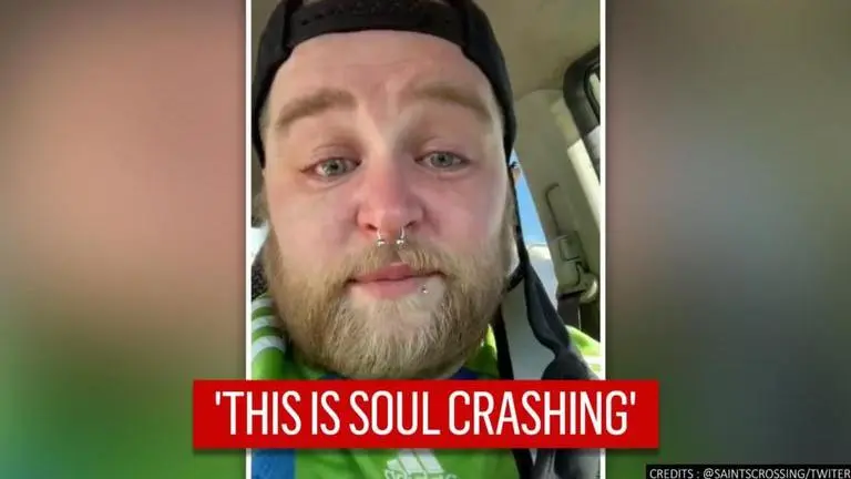 Delivery driver's tearful video makes people emotional, netizens send money to help delivery driver