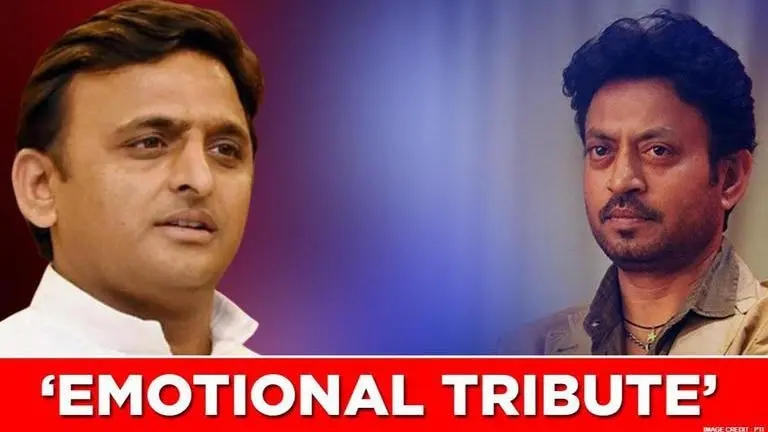 Akhilesh Yadav condoles Irrfan Khan's tragic demise, pays him an 'Emotional Tribute' Akhilesh Yadav