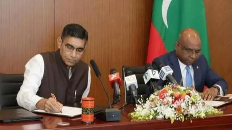 India signs 7 MoUs for social development projects worth over Rs 12.96 crore with Maldives India