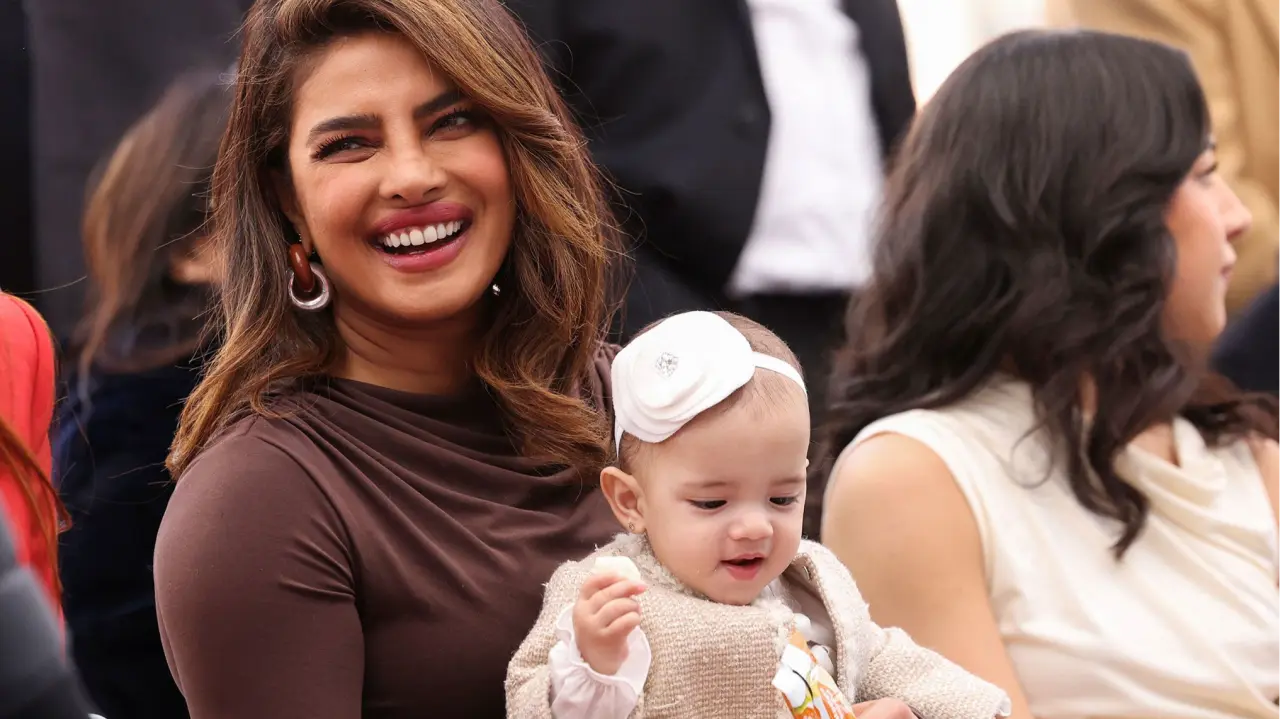 Priyanka with her daughter Malti