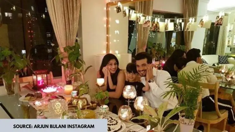 Arjun Bijlani and wife Neha Swamy celebrate their 7th wedding anniversary lavishly at home Arjun Bijlani