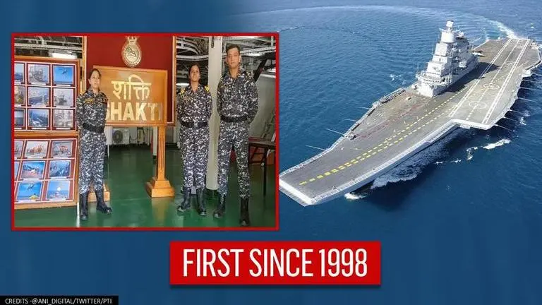 International Women's Day: Indian Navy deploys women officers on warships after 23 years International Women's Day