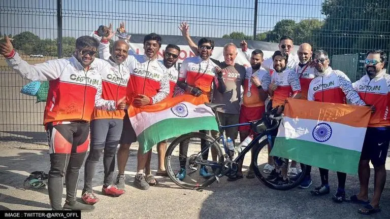Arya 'ready for next challenge' after completing 1540 km London-Edinburgh cycling event Arya