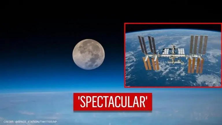 ISS shares images of full Moon as seen from 240 miles above Earth, pictures go viral ISS