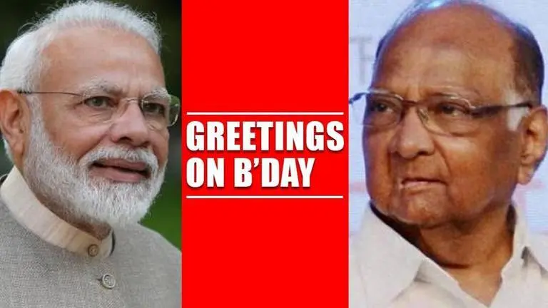 NCP supremo Sharad Pawar turns 79, here's how PM Modi wished him Sharad Pawar