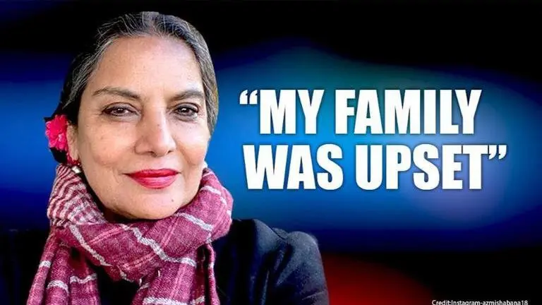 Shabana Azmi reveals her family's reaction over accident pictures being circulated online Shabana