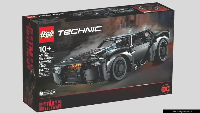 Batman: New Batmobile Lego set inspired by Pattinson's film has 1,360 pieces; see pics Batman Lego Technic set is inspired from upcoming movie The Batman, check details